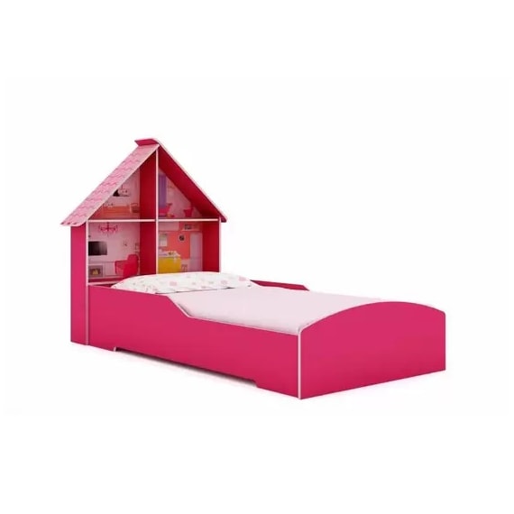 Cama Solteiro Casinha Montessoriana Gelius