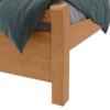 Cama Solteiro Reali Amêndoa Clean Lopas