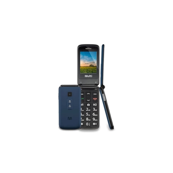 Celular Dual Chip Mp3 P9020 Flip Vita Multilaser