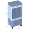 Climatizador Ventisol CLIN16 127 V Branco/Cinza