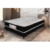 Colchão Box Preto Colchoarte Mega 138 X 52