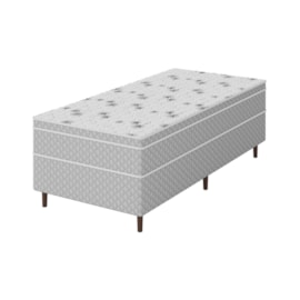 Colchão Box Solteiro Aspen 88x44 Cinza Umaflex