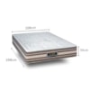 Colchão Casal 158 x 33cm Le Griff Sankonfort Branco