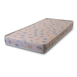 Colchão De Berço 0.70cm Espuma D18 Azul Pró Confort Baby Hellen