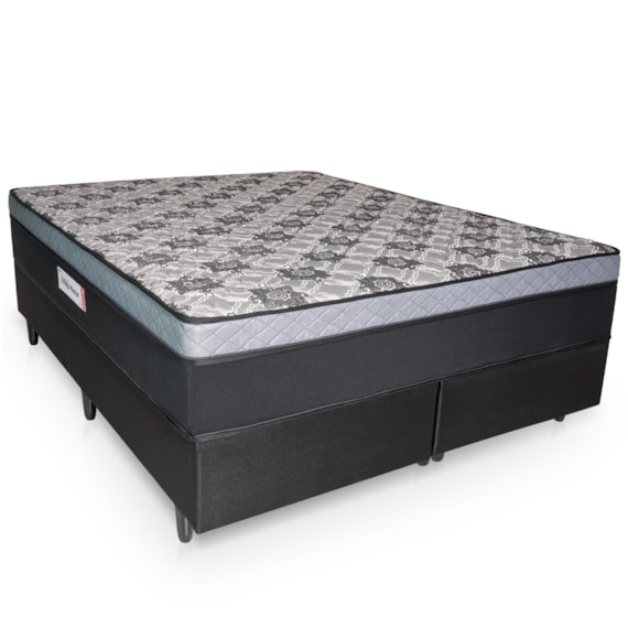 COLCHAO HELLEN MAESTRINI MASTER 138X32 PRETO/CINZA