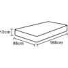 Colchão Orthoflex Comfortpedic Line D20 88X188X12