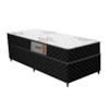 Colchão Solteiro D33 Supreme Branco e Preto 88x188x15cm