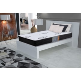 Colchão Solteiro D33 Supreme Branco e Preto 88x188x15cm