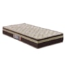 Colchão Solteiro Hellen Millenium Espuma D33 19x78x188 cm - Marrom/Bege
