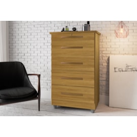 Cômoda 5 Gavetas Emas Móveis Primus