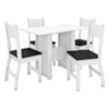 Conjunto Mesa 04 Cadeiras Milano Poliman