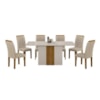 Conjunto Mesa Com 6 Cadeiras Doha Leifer