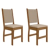 Conjunto Mesa De Jantar Bellagio Com 4 Cadeiras Clara Freijó