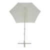 Conjunto Ombrelone Suspenso Bel Fix 2,50m Bege C/Contrapeso