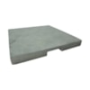 Conjunto Ombrelone Suspenso Bel Fix 2,50m Bege C/Contrapeso