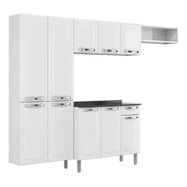 Cozinha Compacta Itatiaia Rose 7P Branco