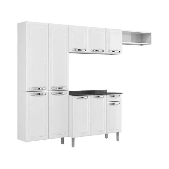 Cozinha Compacta Itatiaia Rose 7P Branco