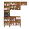 Cozinha Completa 4pc Vegas Cinamomo/Off White Itatiaia