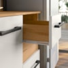 Cozinha Juliete Suspensa Freijo/Off Wht Cristal Nicioli