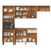 COZINHA VEGAS 3PC CINAMOMO/OFF WHITE