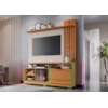Estante Home para TV Até 55 Polegadas Artheo Cinamomo e Off White