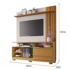 Estante Home para TV Até 55 Polegadas Artheo Cinamomo e Off White