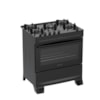 Fogão Atlas 5 Bocas Monaco Top Glass Bivolt Preto
