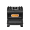 Fogão Atlas 5 Bocas Monaco Top Glass Bivolt Preto