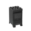 Fogão Atlas Mônaco Lustro 4 Bocas Preto Bivolt