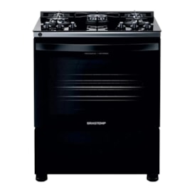 Fogão Brastemp 5 Bocas Bivolt Preto