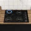 Fogão Cooktop 4 Bocas Com Acendimento Automático Essencial Itatiaia 