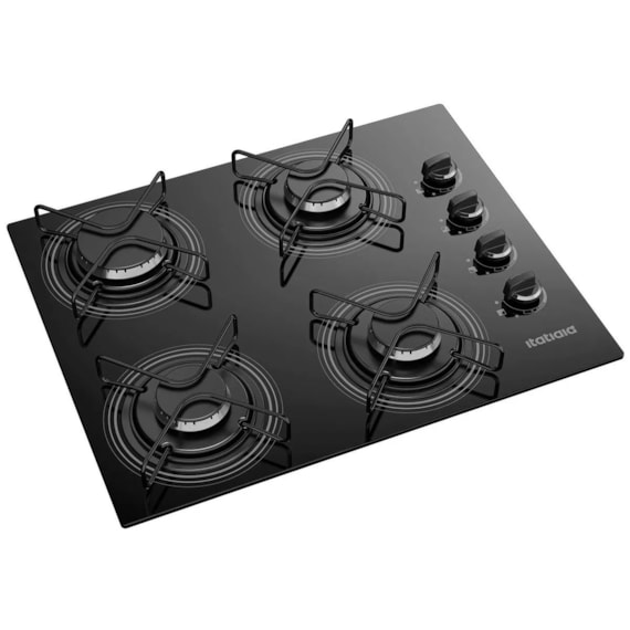 Fogão Cooktop 4 Bocas NG Itatiaia