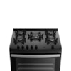 Fogão de Piso 5 Bocas Dako Supreme Glass Preto Atlas