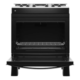 Fogão Premium Plus 5 Queimadores Preto Realce