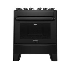  Fogão Realce AlPro 5 Bocas - AirFryer 127V Preto