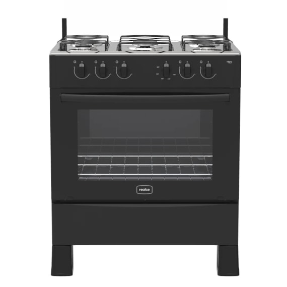 Fogão Realce Hera 5B Preto