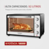 Forno Elétrico 52L Grand Family 110v Fr-52 Mondial