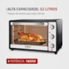 Forno Elétrico 52L Grand Family Fr-52 Mondial