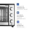 Forno Elétrico 52L Grand Family Preto/Inox FRN-52-B Mondial