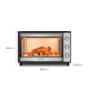 Forno Elétrico 52L Grand Family Preto/Inox Mondial 127V