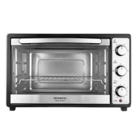 Forno Elétrico 60L Mondial 220V Preto/Inox