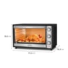 Forno Elétrico 60L Mondial 220V Preto/Inox