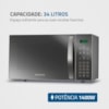 Forno Micro-ondas 34L MO-02-34-E Mondial