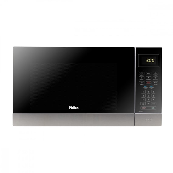 FORNO MICROONDAS PHILCO PMO26 PRETO 127V