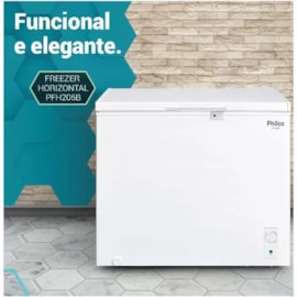 Freezer Horizontal 199L PFH205B Philco 