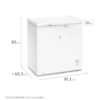 Freezer Horizontal Electrolux HE200 200L 127 Branco