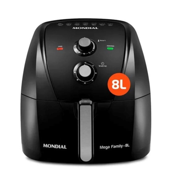 Fritadeira Air Fryer 8L AFN-80-FB 110V Mondial