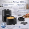 FRITADEIRA ITATIAIA AIR FRYER AFITA1035A 3,5L 127V