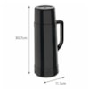 Garrafa Térmica Soprano 1L Topazio Preto