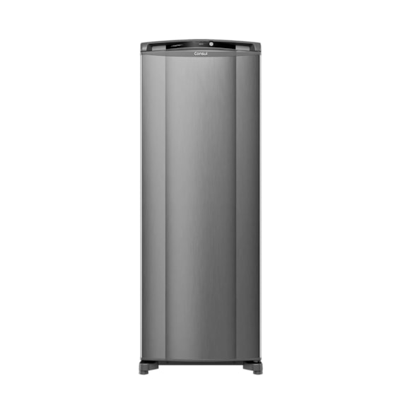 Geladeira Frost Free 342L Inox Gavetão Hortifruti Consul
